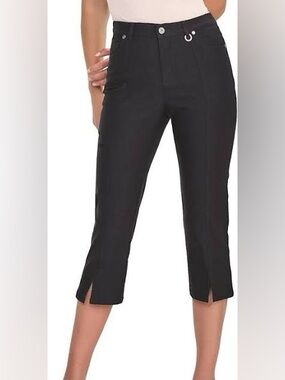 NWT SIMON CHANG Navy Capris